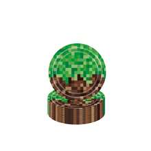 10 件/20 件/40 件/套，像素派对 9 英寸 7 英寸纸盘餐巾 - 视频游戏派对用品，像素主题纸盘餐巾，用于生日派对餐具装饰 - 彩色 - 查看 12