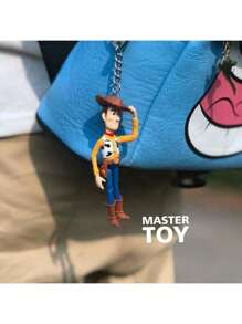 Sanrio Toy Story Buzz Lightyear Hudie Keychain Pendant Cartoon Bag Pendant, School Supplies,Back To School