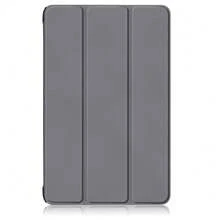适用于荣耀 Pad X9 X8 X8A X8Pro 11.5 SE 11 11.5 英寸 S 平板电脑保护套适用于小新 Pad Tab M9 M10 M11 保护套适用于 Galaxy Tab S10 S9 S8 S7 FE Plus S6 Lite 平板电脑皮革三折叠支架保护套适用于 iPad Pro 11 Air 11 13 适用于小米 Redmi Pad SE 6S Pro 自动睡眠边缘保护壳 - 灰 - 查看 10