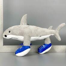Peluche de tiburón TungTungSahur y Tralalo - Muñeco de peluche lindo del meme italiano, juguete de coleccionista Kawaii para adolescentes, compañero de escritorio único, regalo de San Valentín/cumpleaños (Peluche suave y abrazable)