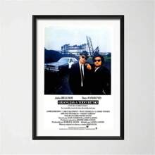 1PC The Blues Brothers Retro Vintage Movie Music Band Art Canvas Poster Classic Wall Decor For Home Office And Living Room Optional Frame