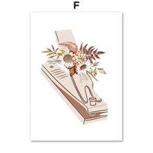 1 peça Pôsteres de arte de parede Moldura opcional Esmalte moderno para aprimoramento de unhas Salão de beleza Moda feminina Pôster Impressão de arte de parede nórdica Pintura em tela Decoração de quarto Imagem abstrata, sem moldura