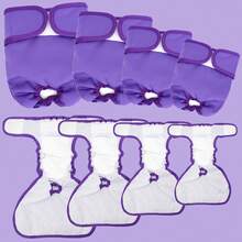 1 Stück waschbare und wiederverwendbare Hundewindel für weibliche Hunde, hochabsorbierend für Hitze, Inkontinenz und Welpentraining bei kleinen weiblichen Hunden