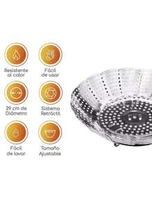DeTODO Stainless Steel Steamer Steamed Vegetables