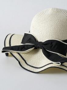 Tropiscape 1pc Multicolor Women's Sun Hat For Summer, Travel, Beach, Vacation With Wide Brim & Uv Protection; Classic, Stylish, Personalized 2024 New Model For Traveling, Hiking, & Outdoor Activities Boho Beach Autumn Christmas Christmas Winter Christmas Gifts