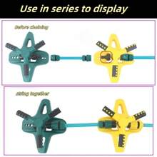 Automatic Rotating Sprinkler, Lawn Watering, Irrigation, Garden Maintenance, Cooling Spray, Linkable, Lawn Sprinkler, Garden Tools, Rotating Spray Nozzle
