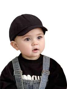 1PC Baby Toddler Solid Baseball Caps Snapback Hat Girls Boys Adjustable Infant Sport Cap Suitable For Outdoor Travel Beach Hat - Multicolor - View 5