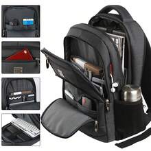 Men Functional Backpacks - Black - View 2