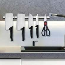 10 pièces Aimants en barres de néodyme 50x10x3 mm, aimants en terre rare de néodyme N35 avec adhésif double face parfait, convenant pour le bureau, le réfrigérateur, la cuisine