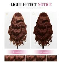 8-34 英寸巴西原生发棕色假发人发混合发 13x4、13x6、4x4、5x5 高清透明蕾丝前部波波头假发人发混合发预拔婴儿发 200% 密度波浪波波头无胶假发人发混合发预剪 - 棕色 - 查看 9
