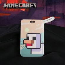 Minecraft 1PC Minecraft Officially License Card Holder Cute Bag Decoration Adorable Sheep Pig Cat Goose Card Cover ID Card Storage Gifts For Couples Birthday Present Anniversary Souvenir