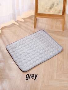 1 Pc Cooling Pet Mat And Sleeping Pad For Puppy Keep - Summer Chill Pad, Non-Slip Polyester Fiber, Water Absorbent Top Layer Keeps You Cool And Comfortable All Summer,Self-Cooling Dog Bed Mat, Comfortable Sleeping Sofa Cushion For Extra Small To Large Dogs, Summer Cooling Pad For Kennels, Crates, And Beds - Multicolor - View 3