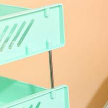 zhiquanqihan Four-Layer File Rack Horizontal File Rack Information Rack Desktop Storage File Rack Multi-Layer Sorting File Basket Office File Folder Rack File Dish File Rack Sorting Artifact - Multicolor - View 6