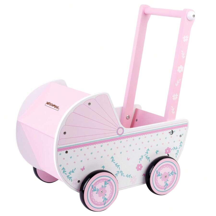 Woomax Carrito de muñecas madera ✅ Entrega 24/48h a España (península) - Multicolor - Ver 1