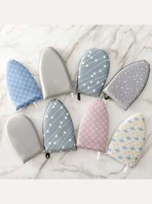 Portable Mini Ironing Board, High Temperature Resistant Sponge Handheld Steam Pad, Small And Portable Clothing Ironing Pad, Easily Solve Wrinkles, Mini Ironing Board, Hanging Ironing Machine, No Electricity Required, A Must-Have For Apartments And Home Travel, Compact And Foldable Design, With Sponge Pad, Quickly Touch Up Clothes.