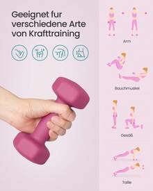 Dumbbell - Jaune, rose, violet - Voir 3
