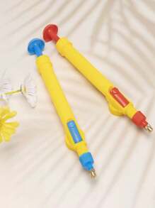 Hand-Held High Pressure Sprayer With Adjustable Nozzle, Manual Pump Air Sprayer Tool For Garden Top - Plastic, Battery-Free, Handheld Design
