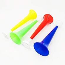 4pcs/Set Plastic Trumpet, World Cup Sports Fan Cheer Horn, Cheering Whistle
