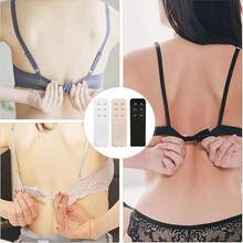 1/3pcs Bra Extender, 2 Hooks 3 Rows, Extended Length, Lingerie Accessory, Elastic, Adjustable, Bra Extender, Bra Hook Extender - Multicolor - View 8
