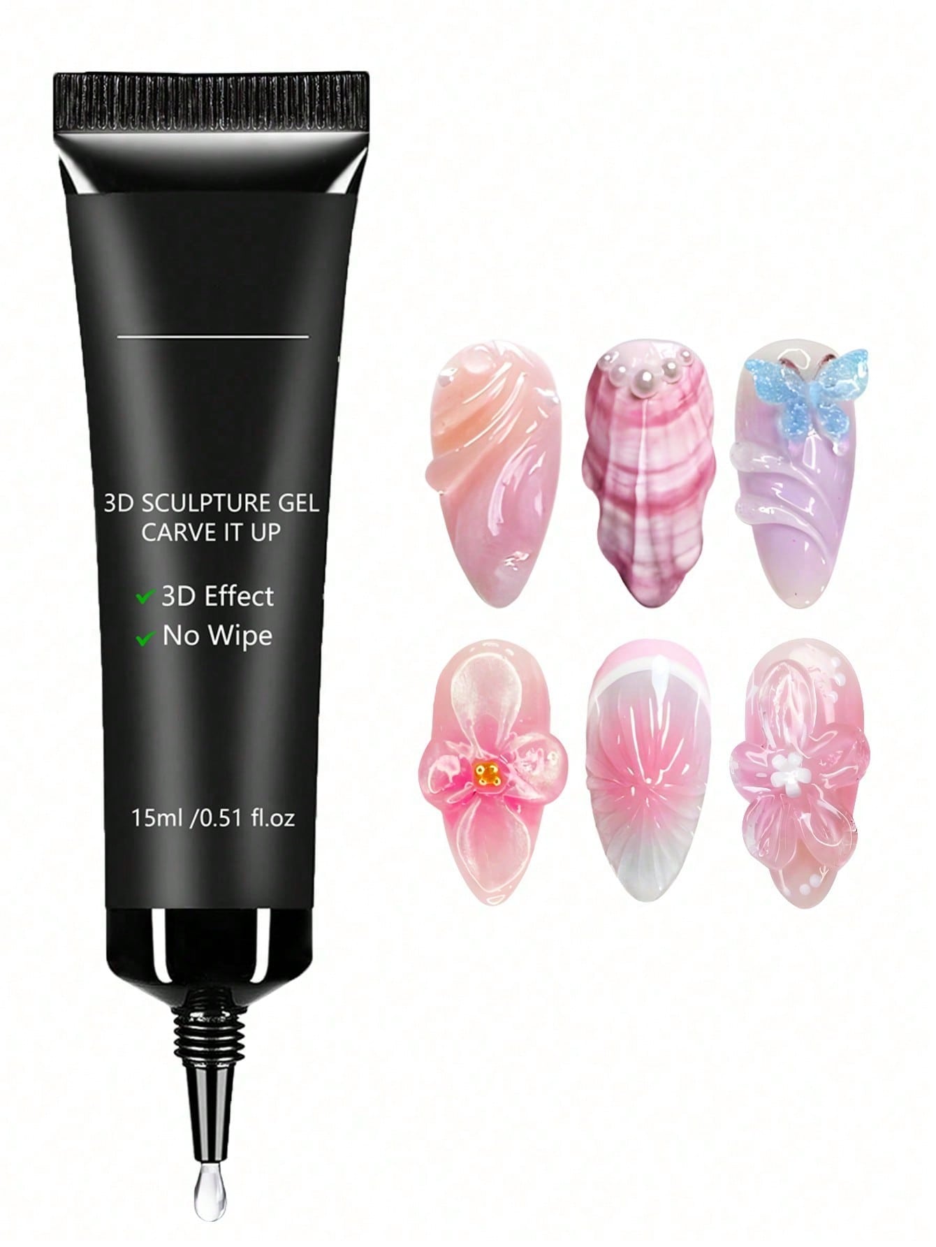 Sculpture nail gel