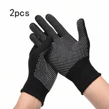 20pcs Nitrile Coated Gardening Gloves, Work Gloves, Non-Slip, Durable, Breathable Reusable, Gardening Driving Labor Protection Thin Coated Gloves, Reusable (Black, Blue)