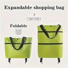 2PCS Portable Roller Laundry Basket With Wheels - Oxford Cloth Laundry Basket In Multiple Colors, Foldable With Handle, Used For Clothes, Towels, And Toys - A Removable Storage Solution For Travel, Dormitory, Bedroom, And Bathroom, Laundry Accessories, Laundry Basket.