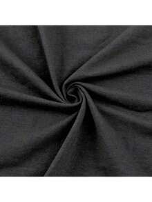 Oversized T-Shirt 100% Cotton Shirt Religious Print Premium Blouse - màu đen - Xem 4