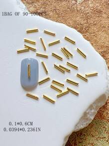 Nail Art Metal Accessories, Simple Metal Studs, Minimalist Gothic Metal Decoration
