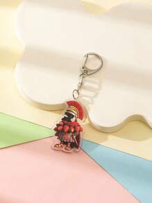 1 Pc Acrylic Strange Italian Silly Animal Shan Hai Jing TungTungTungTung Sahur/Tralalero Tralala/Lirili Larlla/Bombardiro Ctocodilo/Boneca Ambalam//Brr Brr Patapim Character Style Theme Keychain Pendant Backpack Ornament/Bag Accessories/School Bag Accessories/Purse Pendant/Friend's Gifts