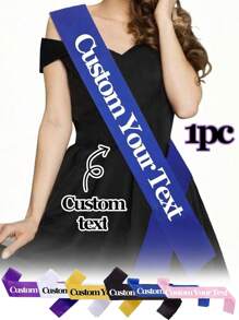 Custom Party Strap With Text, Custom Sash Personalized Sash With Logo Text, Bride To Be Sash, Bachelorette Sash, Custom Sashes For Pageants Birthday, Custom Sash Make Your Own Sash, Custom Bridal Sash, Bachelorette Party Favors, Bride To Be Sash, Personalized Sash, Bachelorette Party Sash, Custom Sash, Party Favors, Personalized Gifts, Wedding Party, Gifts, Gifts, Bridesmaid Proposal Gifts