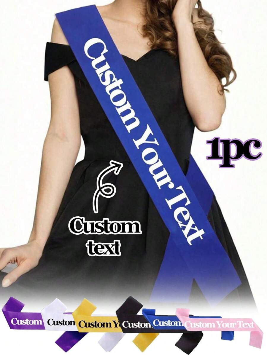 Custom Party Strap With Text, Custom Sash Personalized Sash With Logo Text, Bride To Be Sash, Bachelorette Sash, Custom Sashes For Pageants Birthday, Custom Sash Make Your Own Sash, Custom Bridal Sash, Bachelorette Party Favors, Bride To Be Sash, Personalized Sash, Bachelorette Party Sash, Custom Sash, Party Favors, Personalized Gifts, Wedding Party, Gifts, Gifts, Bridesmaid Proposal Gifts