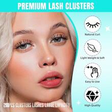 Lash Extension Kit,DIY Eyelash Clusters Kit 168Pcs With Lash Bond And Seal Glue Waterproof,Eyelashes Remover For Lash Cluster Extensions Kit For Beginner,Lashes Applicator Tool