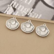 3 Pieces Of Handmade DIY Pendant Jewelry, Copper Inlaid With Zirconia, Plated With 18K Gold, Available In Various Styles Such As Flowers, Crosses, And Heart Pendants. Exquisite And Fashionable Accessories That Can Be Made Into Earrings, Necklaces, Bracelets, And Anklets. Also A Great Gift For Friends.
