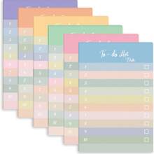 4 Book/Pcs, Rainbow Sticky Notes, Ins Style Tearable Notes, Planning List Notes, Strong Adhesive Reusable Notes, Pastel-Colored Sticky Notes, Office/Study Memo Pads, Student Planner Decorative Stickers School Supplies, Back To School