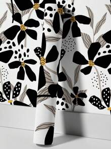 Abstract Floral Wallpaper Peel And Stick Wallpaper Removable Wallpaper Home Decor Wall Art Wall Decor Room Decor Floral Pattern Self-Adhesive Wallcovering