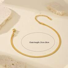 MONALLY 3 peças/conjunto banhado a ouro 18K elegante moda cobra osso bola corrente tornozeleiras de ouro para mulheres aço inoxidável jóias amizade presente de aniversário presente de dia das mães para férias de verão viagem praia festa