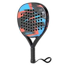 IANONI Padel 球拍，碳纤维，柔软 EVA 面网球拍，带球拍袋，非常适合感恩节、圣诞节、万圣节和新年庆祝活动