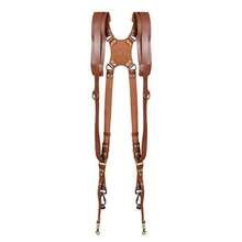 Genuine Leather Camera Shoulder Strap, Adjustable Convenient Shoulder Strap For DSLR, DV Camera, Photography Equipment - Multicolor - View 12