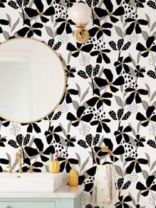 Abstract Floral Wallpaper Peel And Stick Wallpaper Removable Wallpaper Home Decor Wall Art Wall Decor Room Decor Floral Pattern Self-Adhesive Wallcovering
