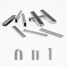 Heavy-Duty Stapler Kit, Three Sizes Of Staples, 1000 Pcs/Pack, Suitable For Staple Guns, Including Door Staples 5/16", U-Type Staples 1/2", T-Type Staples 3/8"