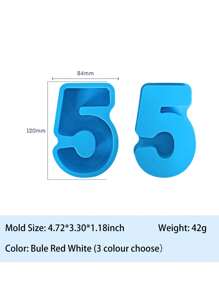 Alphabet & Number Silicone Resin Mold Casting And Flower Preservation - Deep Epoxy Resin Mold Set For DIY Weddings, Valentine's Day Gifts, And Home Decoration Artifacts - , Flexible And Non-Deforming Material, Easy Demolding And Cleaning