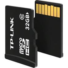 tp-link TF-Karte für Videoüberwachungskamera 32G-Speicherkarte zur Sicherheitsüberwachung Schnelle Lese- und Schreibgeschwindigkeit Stabile Leistung 24 Stunden Allwetterlagerung Lese- und Schreibgeschwindigkeit der Klasse 10 TL-SD32L