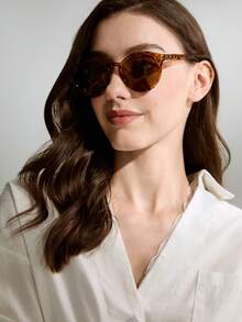 3 pièces Lunettes de mode à monture carrée en plastique pour la vie quotidienne et scolaire. Accessoires de mode bohème et de plage pour femmes. , cadeaux d'hiver - Multicolore - Voir 4