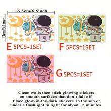 1pc Cute Astronaut Shaped Glow In The Dark Switch Outlet Wall Sticker, Modern Creative Wall Decorative Sticker For Household, Stickers, Wall Decal, Vinyl Decal For Home Decorations, Spring Decoration Items Refresh Your Home, Rama Decoration Stickers School Decor School Surprise Dormitory Decor Back To School Room Decor School Supplies - Multicolor - View 11