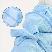 Super Absorbent & Ultra-Soft Pet Bathrobe, Suitable For Small & Medium Sized Dogs And Cats - Quick Drying, Soft, Comfortable For All Seasons, With Hook And Loop Closure