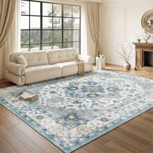 Tapis imprimé coloré en matériau à boucle, lavable en machine, convient pour le salon, la chambre, la cuisine, le patio, le tapis décoratif de terrasse, le paillasson, tapis d'entrée sécuritaire pour les animaux de compagnie et les enfants
