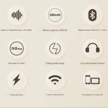 Reletech T2 True Wireless Headphones, Minimal Wireless 5.3 Full Earphone, Suitable For Travel, School, Party, Music, Gift, ANC Active Noise Reduction ENC Noise Reduction Can Connect 3.5mm Cable Wirelessly, Low Delay Appearance, Versatile Boys And Girls, Brothers, Festival Gifts, Birthday Gifts, First Choice Compatible With Apple