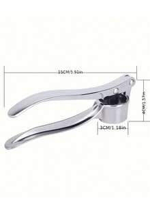 1 件装手动压蒜器、绞肉机、切碎机、姜蒜捣碎器厨房工具 - 小號 - 查看 5