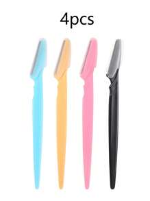 24pcs Multicolor Eyebrow Trimmer, Portable Eyebrow Shaver Razor Shaper Tool For Face Hair Removal, Grooming And Personal Care, Easy To Use Shaving And Depilating. Compact And Lightweight With A Protected Fine Shaver Head For Precise Trimming While Helping To Prevent Scratches And Cuts.