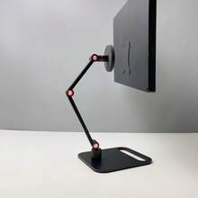 便携式显示器支架 VESA 显示器支架适合 13 英寸至 18 英寸便携式屏幕平板电脑垫，高度可调，学校用品，返校